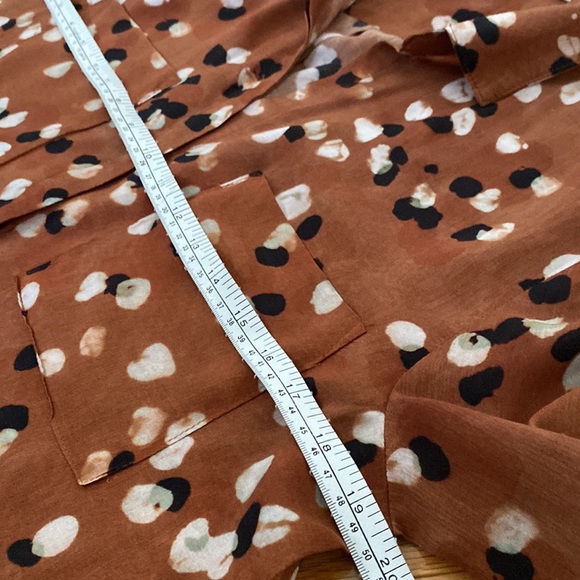 Anthropologie Cloth & Stone Relaxed Buttondown Shirt M - Picture 8 of 9